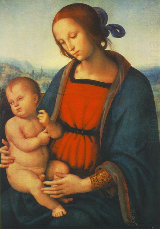 Madonna with Child af, PERUGINO, Pietro